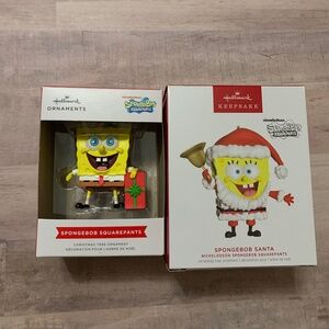Hallmark Spongebob Squarepants Christmas Ornaments